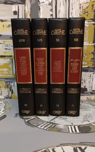 Novelas policíacas de Aghata Christie