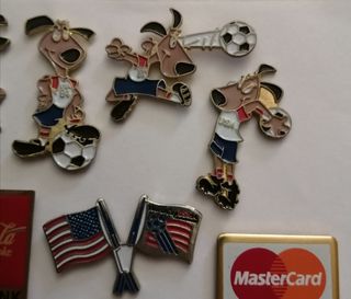 Pins Mundial de fútbol USA 94 colección 