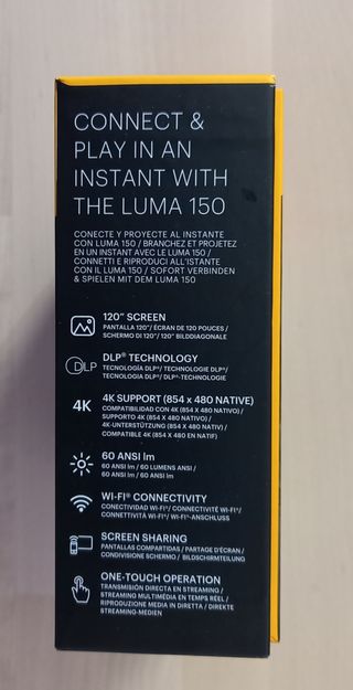 Kodak Luma 150: Proyector inalámbrico