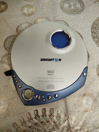 Discman Portátil Azul