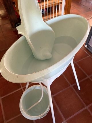 Bañera bebé mint con soporte