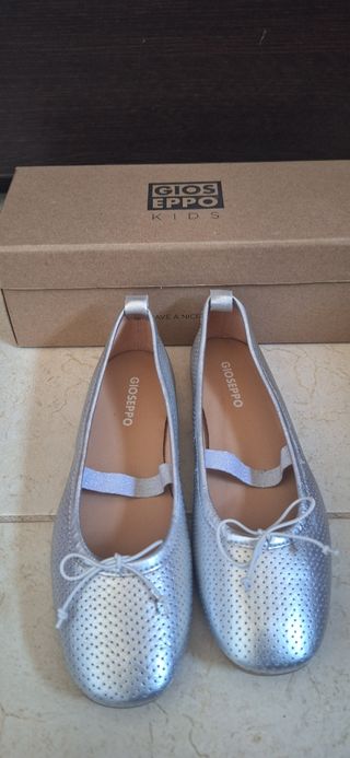 Bailarinas Gioseppo niña 36 plata