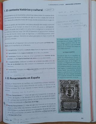 Lengua castellana y Literatura 1BA 2019