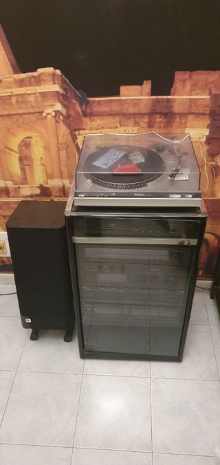 Equipo Technics: tocadiscos & minicadena