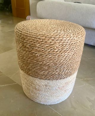 Puff mimbre 