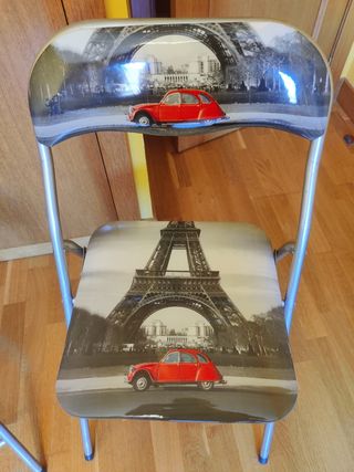 Sillas plegables París