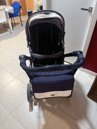 Carrito bebé Bebecar. Con capazo recién nacido