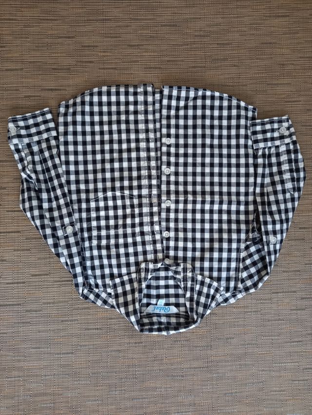 Camisa cuadros niño