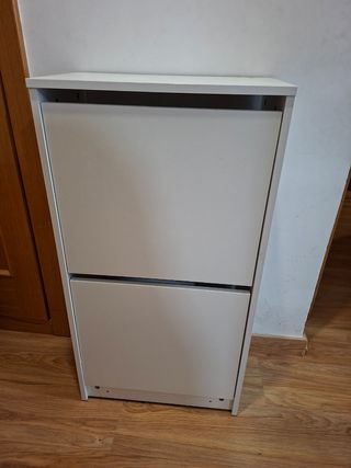 Zapatera Ikea blanca - 2 cajones