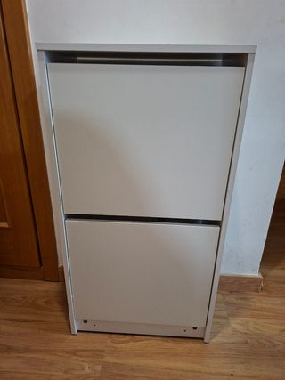 Zapatera Ikea blanca - 2 cajones