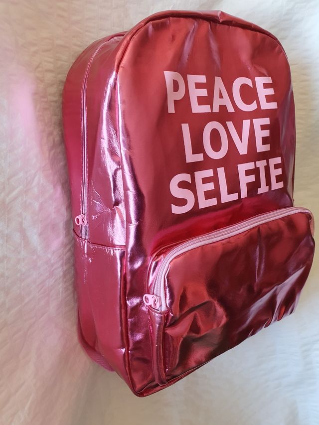 Mochila rosa  Fashin Angels grande.