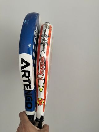 2 Palas pádel Artengo-Mystica