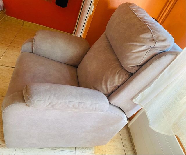 Sillón relax beige