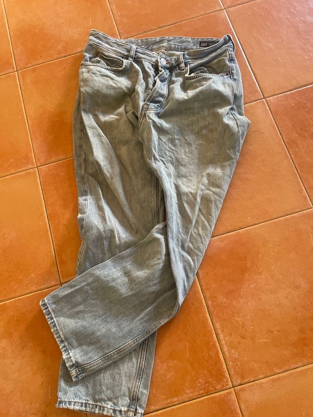 Vaqueros anchos | Azul claro