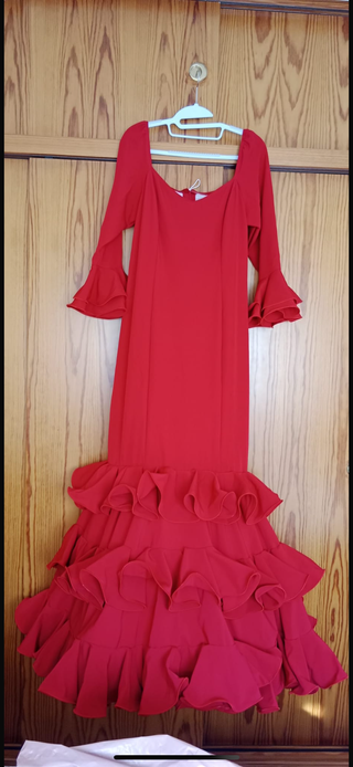 Traje Flamenca Rojo 