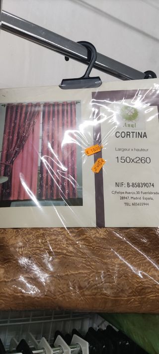 Cortina 140x260cm - Algodón/Poliéster