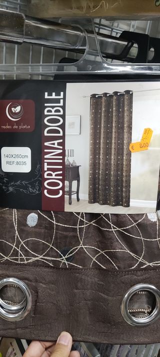 Cortina 140x260cm - Algodón/Poliéster