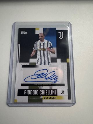 Auto Giorgio Chiellini - Topps
