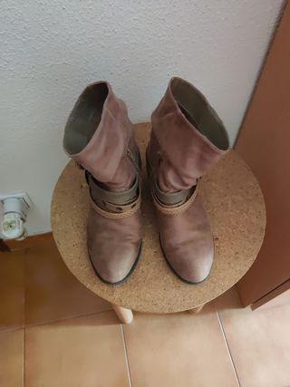 Botines Marrón Mujer