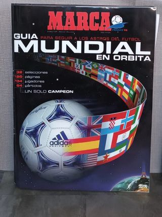 Guía mundial de fútbol Francia 98 de MARCA