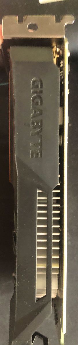 Gráfica Gigabyte GeForce GT 1050 2GB
