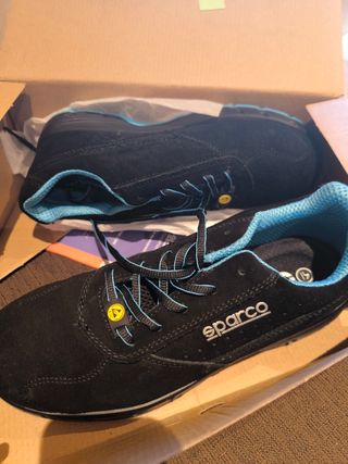 Zapatos Sparco seguridad - negros