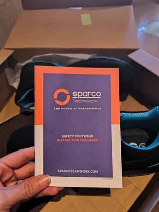 Zapatos Sparco seguridad - negros
