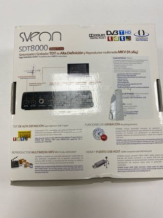 SVPON SDT8000 TDT Grabador MKV