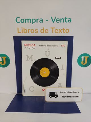Música Acordes - Historia de la música ESO - 9788468049939