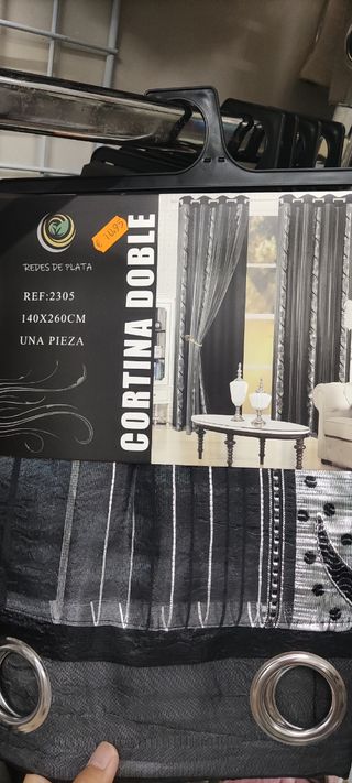 Cortinas 140x260cm