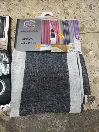 Cortinas 140x260cm