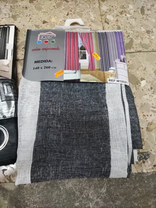 Cortinas 140x260cm
