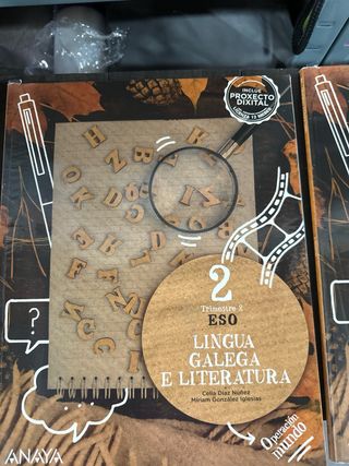 Lingua Galega e Literatura 2 eso pack 3 libros 