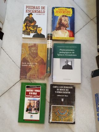 SAN AGUSTÍN, PIEDRAS DE ESCÁNDALO y ➕ libros Rel.
