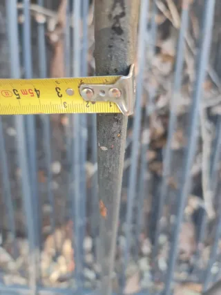 Rejas jardín - 4m x 1.3m