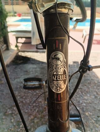 Bicicleta tándem clásica.
