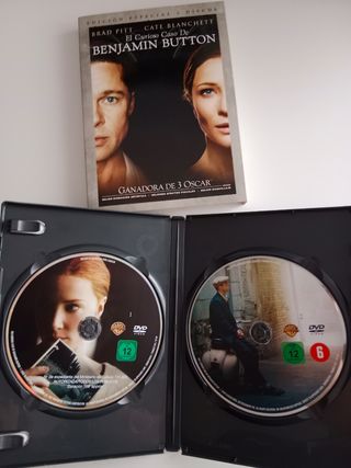 DVD El Curioso Caso de Benjamin Button