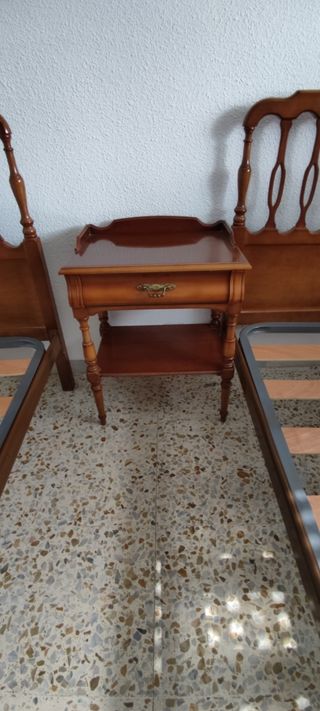 Cama 90 clásica madera