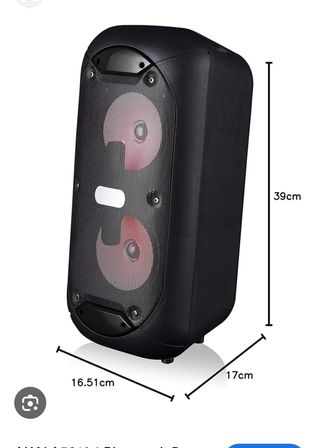 Altavoz Bluetooth AKAI con Luces LED