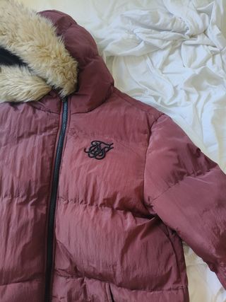 Chaqueta acolchada marrón