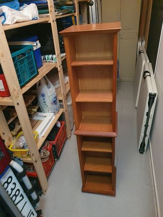 Estantería librería madera marrón