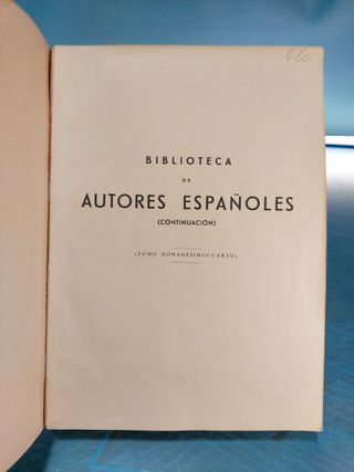 Biblioteca de Autores españoles. Tomo XCIV. Obras escogidas de Don Amos de Escalante.