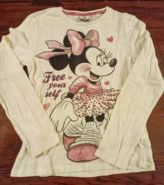 Maglietta Minnie Mouse Tg. Bambina