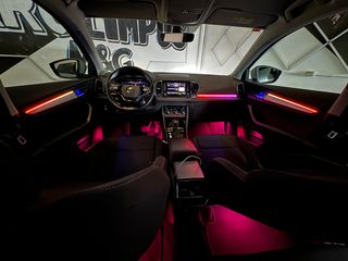 Luz ambiente interior skoda karoq