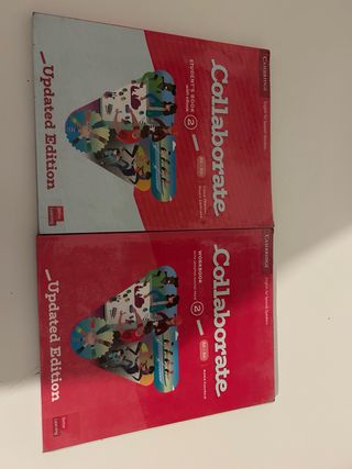 Collaborate- Student’s book y workbook.
Cambridge