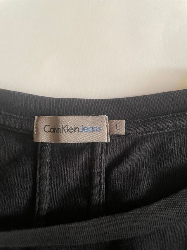 Camiseta Calvin Klein Jeans negra