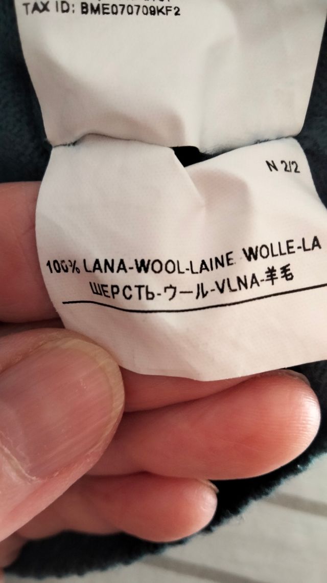 Maglione Sisley verde uomo