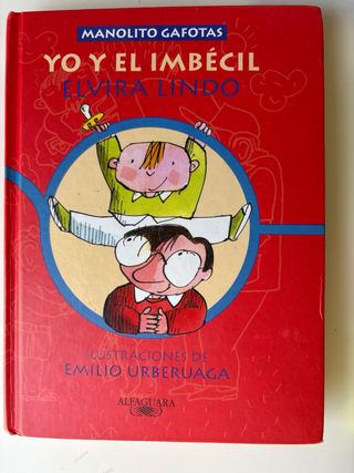 Cinco Libros de Manolito gafotas.