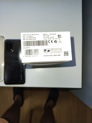 OPPOA54 5G - telefono nero