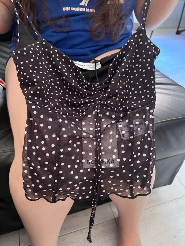 Top cortos y vaqueros